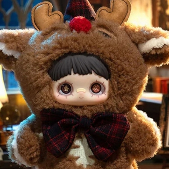 Maymei Winter Weirdness Series Plush NIB - Gingerbread Deer - Picture 4 of 6